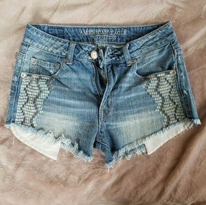 AE high rise festival shorts, High waisted